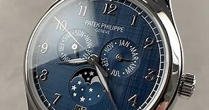 Patek Philippe 4947/1A-001 Annual Calendar Moon Phases Patek Philippe Watch Review