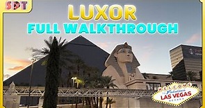LUXOR Las Vegas FULL Walkthrough November 2023