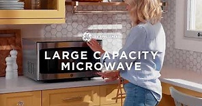 GE Appliances Large Capacity Countertop Microwave