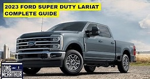 2023 FORD SUPER DUTY LARIAT COMPLETE GUIDE