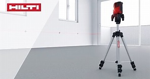 HOW TO transfer heights using the Hilti PM 2-LG green line laser level