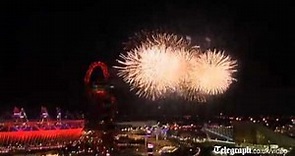 Spectacular Closing Ceremony firework display closes London 2012 Olympics