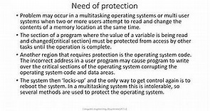 Need of protection,overview of 80386DX protection mechanisms,segemnt level protection,type checking,