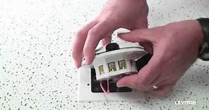 How to Install a Leviton Provolt (ODC) Occupancy Sensor