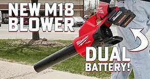 Milwaukee M18 FUEL Dual Battery Blower 2824-20 - New Release