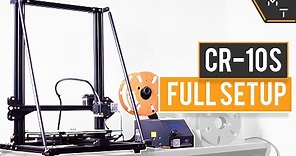 Creality CR-10S Full Assembly To Print Guide