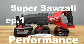 Milwaukee M18 Fuel Super Reciprocating Sawzall Review - 2722-20 Tested | Sawzall ep.1