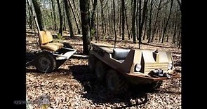 Tracked and wheeled 6x6 ATVs for fishing and hunting MAX BUFFALO