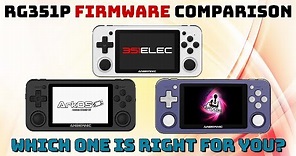 RG351P Firmware Comparison: 351ELEC, ArkOS, and Batocera