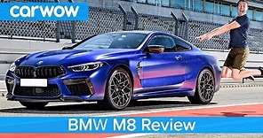 BMW M8 2020 ultimate review - see how quick it is to 60mph... and how I nearly crash it!?!
