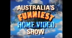 Australia s Funniest Home Video Show Channel Nine 27/9/1994
