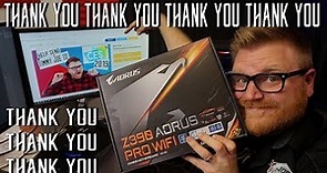 Gigabyte Z390 Aorus Pro Wifi Overview (and omg thank you!)