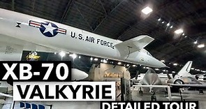 Tour around the North American XB-70 Valkyrie - the greatest cold war bomber that never was.