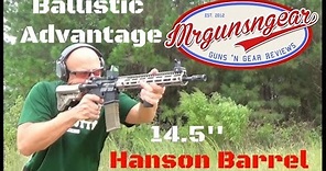 Ballistic Advantage 14.5 Performance Series Hanson Barrel Accuracy Test & Review (HD)