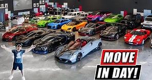 Full Tour Of My Dream Garage! *Moving ALL My Cars Into The New HQ*