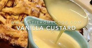 Proper Homemade Custard Recipe - Quick, easy and so delicious!