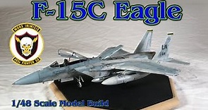 Building the Tamiya 1/48th Scale F-15C Eagle Fighter Jet