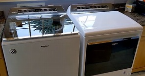 Review: Whirlpool 4.7-cu ft High-Efficiency Top-Load Washer with Pretreat Station & Dryer
