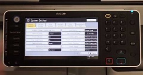 Ricoh Customer Support - How to configure scan to folder