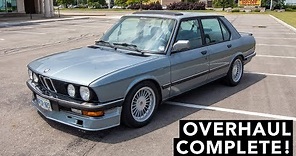 BMW E28 Overhaul - How Does It Drive?