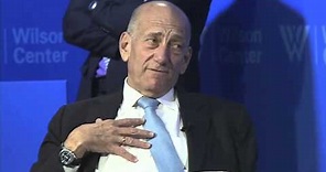 Olmert discusses his failed peace proposal