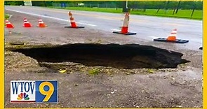 Long-awaited FEMA funded sinkhole repairs on important highway begin