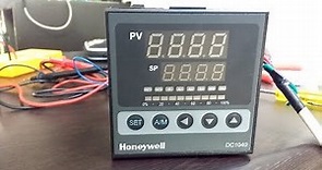 Honeywell DC1040 CL - Changing from linear to RTD input