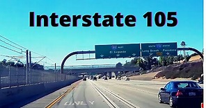 Interstate 105 (I-105) | Glenn Anderson Freeway | Los Angeles County, CA [4K]