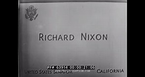 SENATOR RICHARD NIXON S CHECKERS SPEECH SEPTEMBER 23, 1952 63914