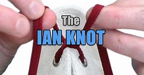 The “Ian Knot”, the world s fastest shoelace knot – Professor Shoelace
