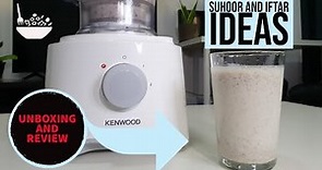 Unboxing and Review Kenwood FDP30 Multipro Food Processor