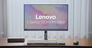 Lenovo L Series100Hz Monitors For Hybrid Living