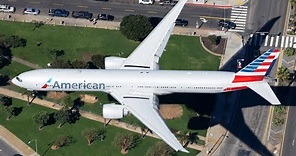 Emergency crash landing American Airlines Boeing 777 at San José Airport