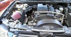 4.2L Vortec 4200 I-6 with Airaid Cold Air Intake (BEFORE & AFTER)