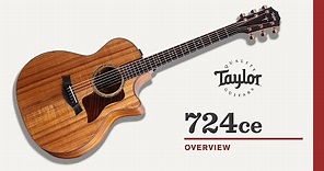 Taylor Guitars | 724ce (Koa) | Video Overview
