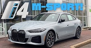 Walk Around and Overview: 2023 BMW i4 eDrive40 (BMW’s all-electric Gran Coupe)!
