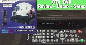 Mediasonic Homeworx HW180STB DVR - PVR unbox, review, setup