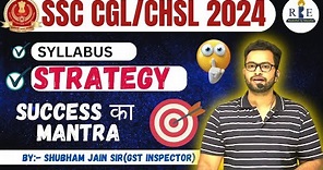 Crack SSC CGL 2024: Proven Exam Strategy Revealed! 🚀 | Ultimate Preparation Guide for beginners 🔥