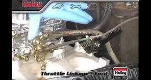 Attaching Ford Throttle Linkage To A Holley Carb