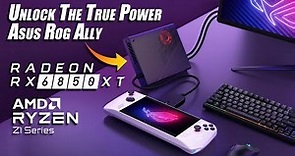 ASUS ROG Ally XG Mobile eGPU Hands-On, On The Edge Of Desktop Class Power!