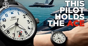 The IWC Pilot s Watch Automatic 41 Black Aces goes full lume