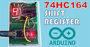 Unlocking Shift Registers: Arduino Guide to 74HC164 with 74HC595 Comparison!