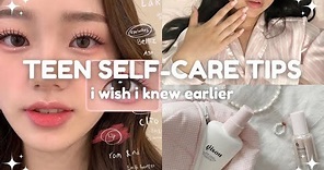 a guide to self-care for teenagers (13-19 years old) 🪞🎀 i wish i knew sooner