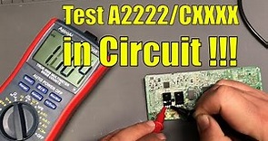 #1 Fix Epson No Power: test A2222 C6144 C6082 on Printer Circuit
