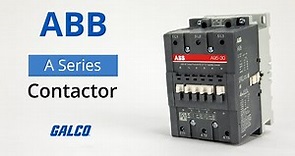 ABB s A Series, Contactors