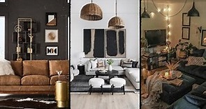 Creating an Earthy Modern Living Room