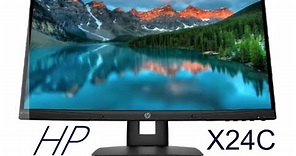 HP X24c curved Gaming Monitor review