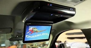 Concept A102M Chameleon Overhead Flip Down LCD Monitor w/ DVD Player | Car Video Entertainment
