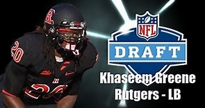 Khaseem Greene - 2013 NFL Draft profile