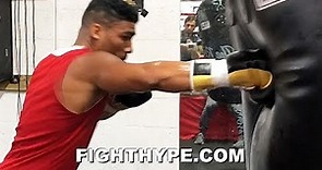 YURIORKIS GAMBOA UNLEASHES POWER IN FLURRY OF PUNCHES; PREPARING TO TRADE BLOWS WITH GERVONTA DAVIS